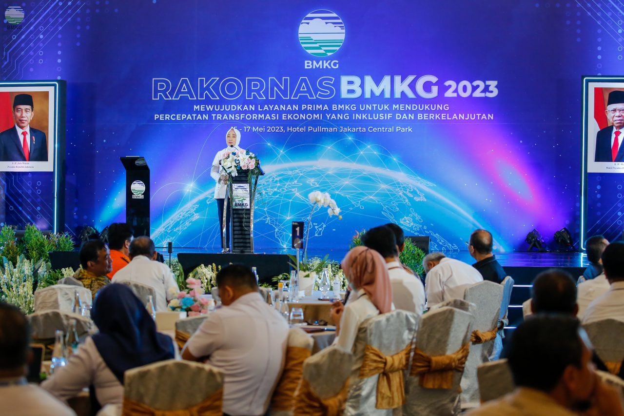 Rapat Koordinasi Nasional (RAKORNAS) BMKG Tahun 2023, Menuju Indonesia Emas 2045