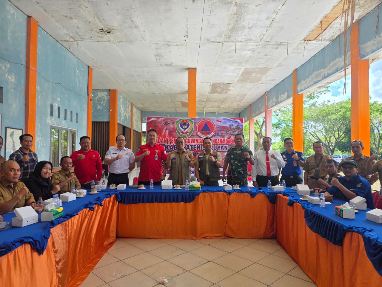 BMKG H. Asan Kotawaringin Timur Hadiri RaKor Persiapan Penanganan Darurat Bencana Karhutla Kab. Seruyan